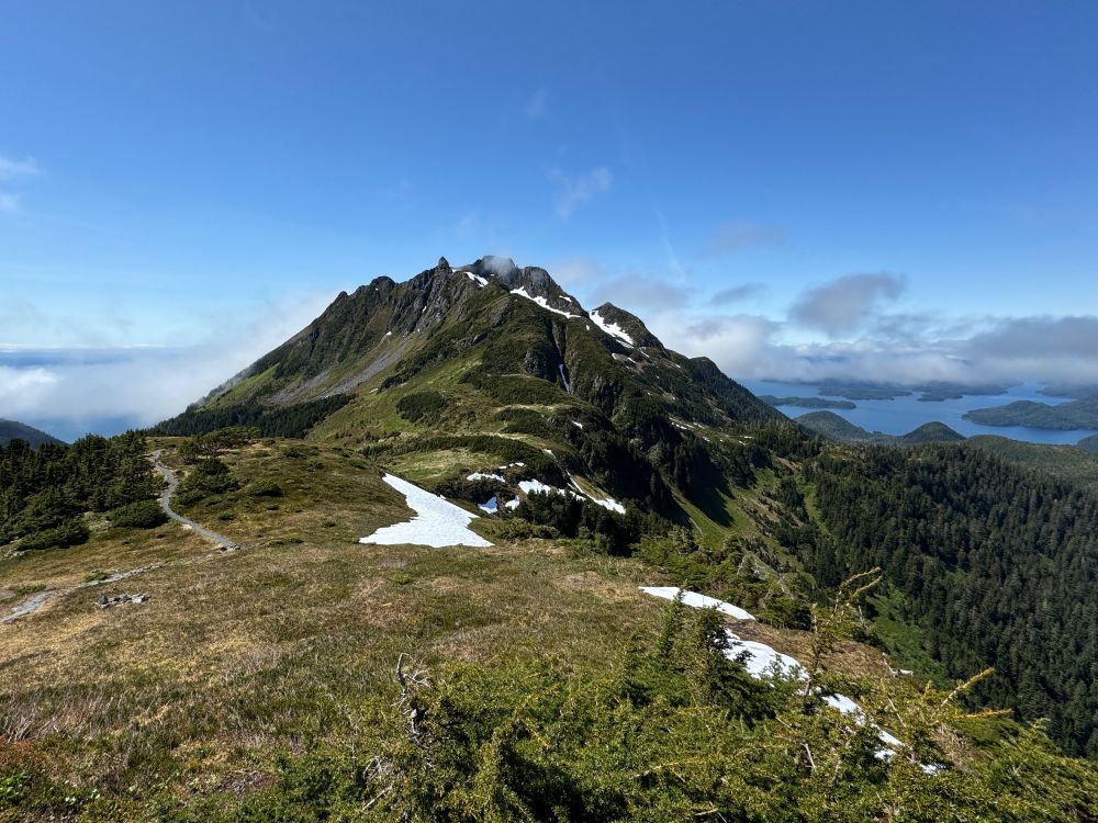 Harbor Mountain Trail in Sitka, Alaska