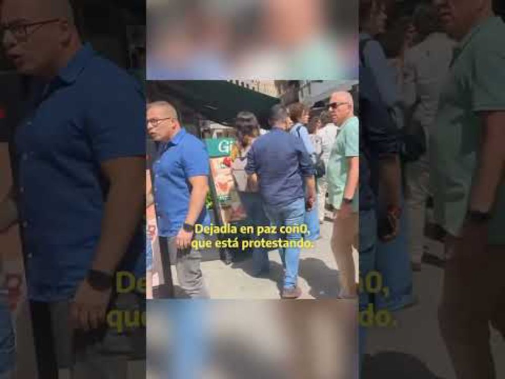 Una “nieta” de un FALLECIDO en las residencias BOICOTEA un acto de AYUSO