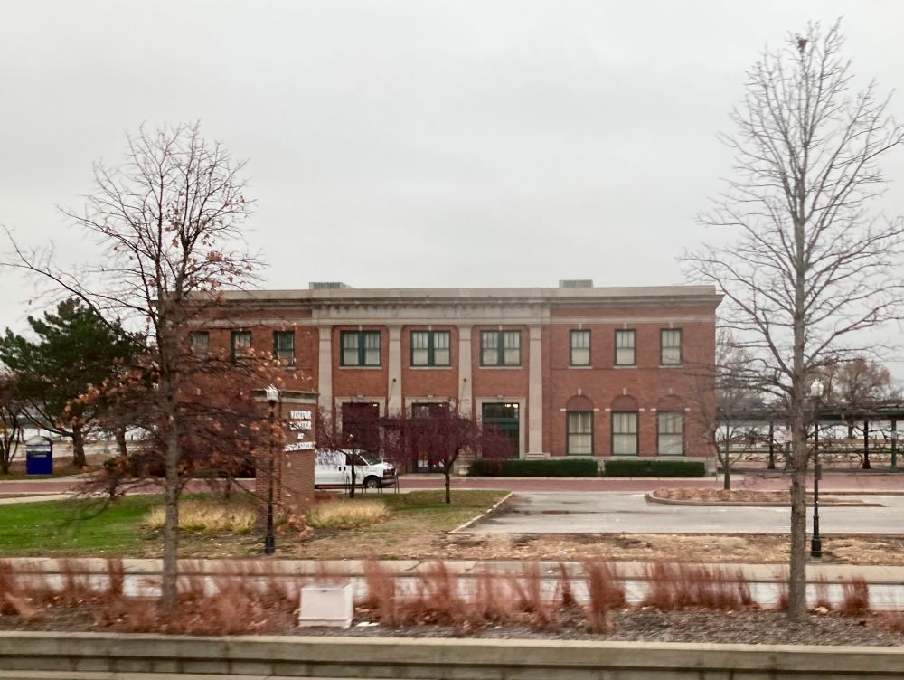An old rail station in Davenport.