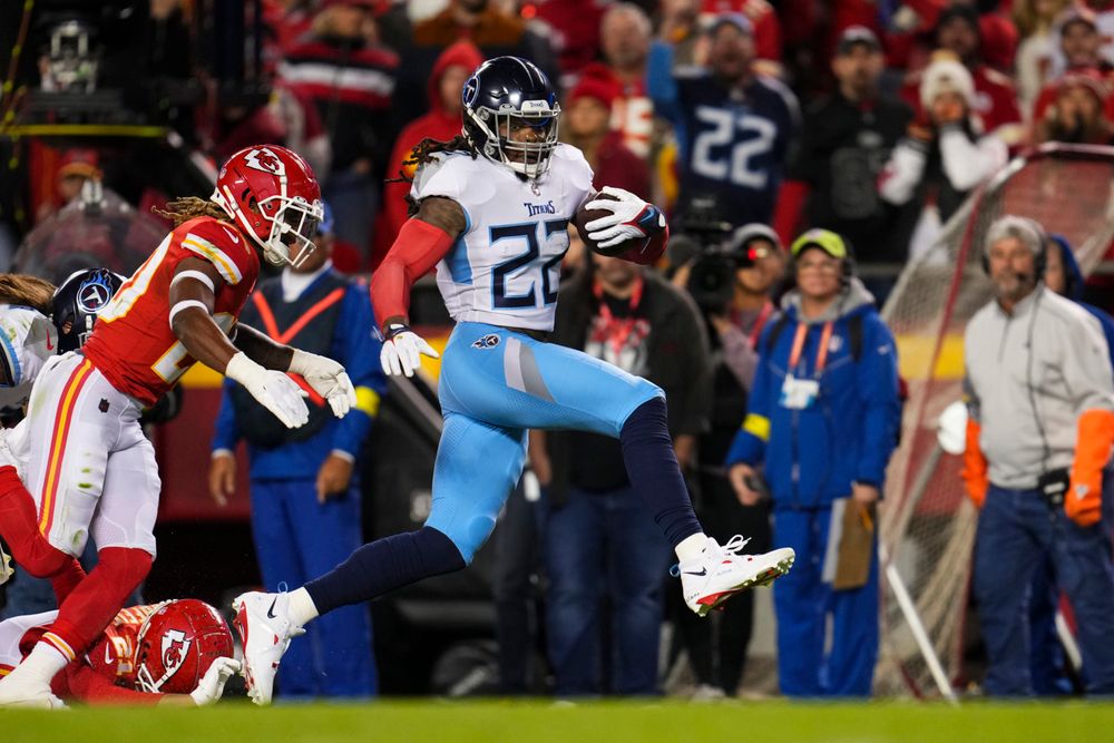 Derrick Henry reveals how he felt watching Ravens vs Chiefs in last season's play-offs