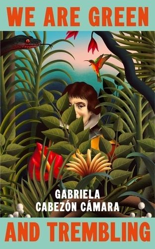 Book cover- an illustration of Antonio de Erauso is partially obscured by jungle leaves and flowers, there is also a hummingbird and a snake
