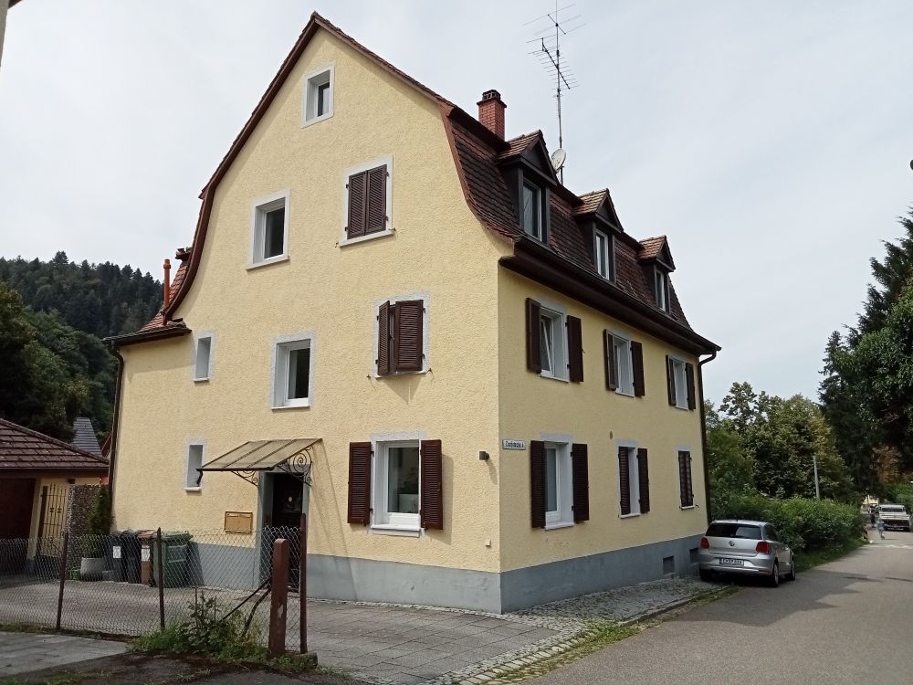 Edith Stein's house in 4 village street in Günterstal