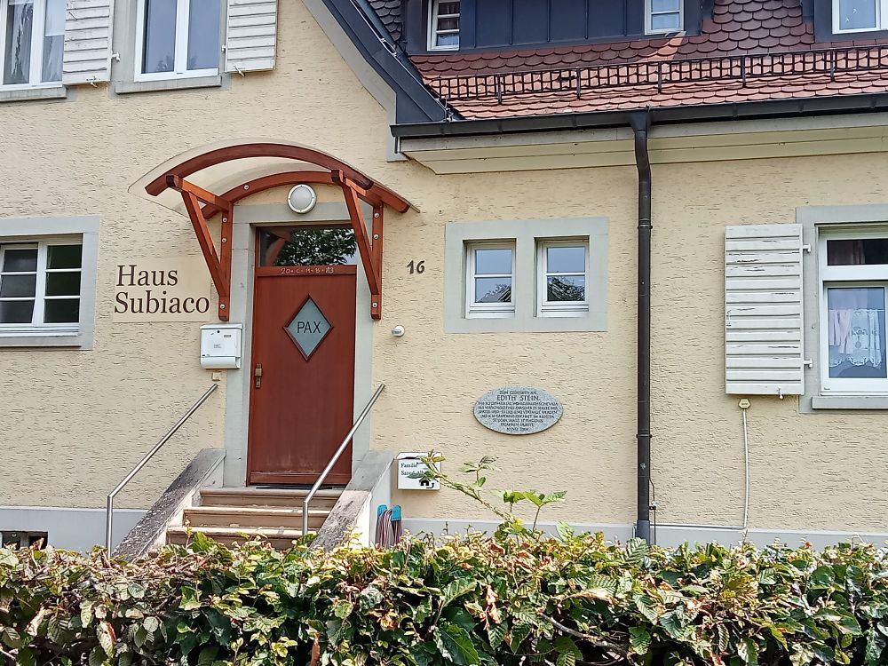 Haus Subiaco, formerly a guest house where Edith Stein stayed
