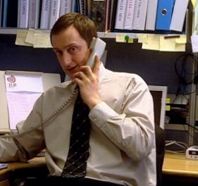 Daryl the racist from Peep Show