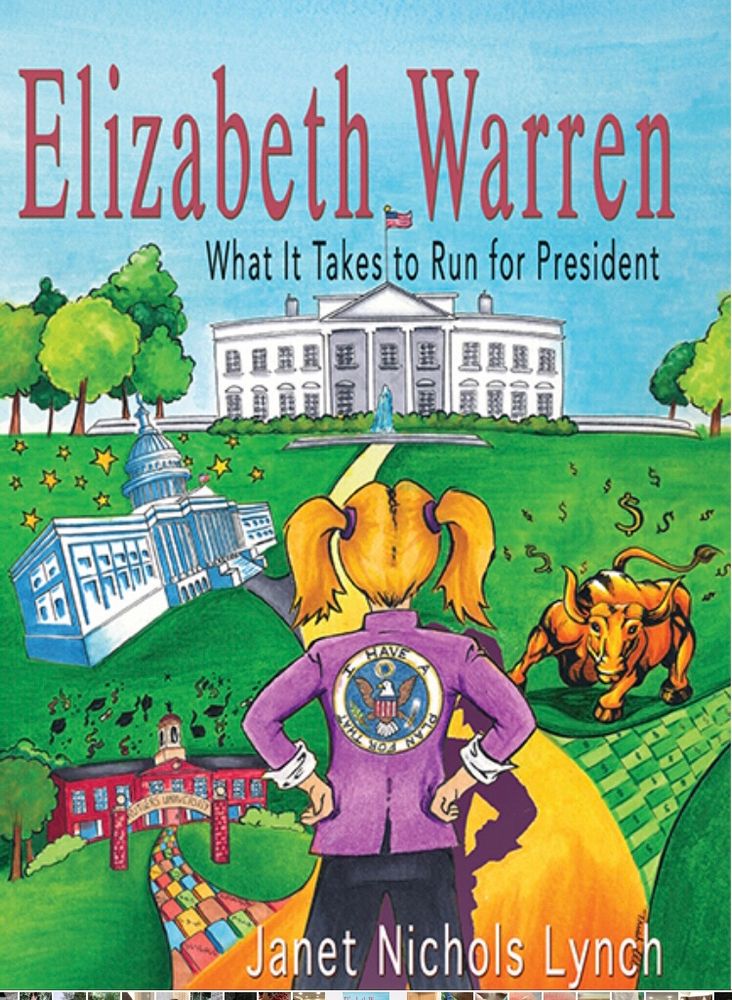 Book cover of a girl looking at government.