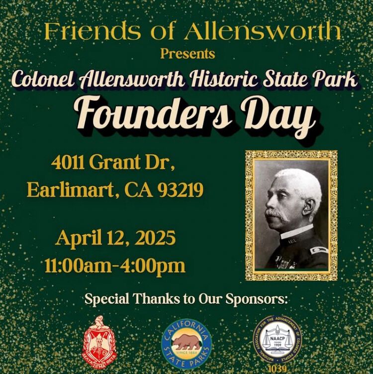 Poster for 4/12 Founder’s Day Celebration 