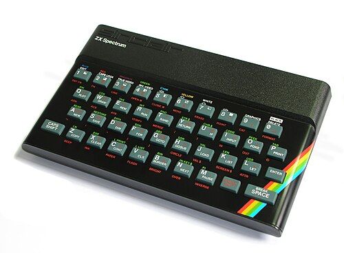 A picture of the ZX Spectrum
