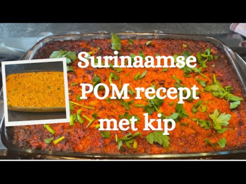Surinaamse pom recept met kip