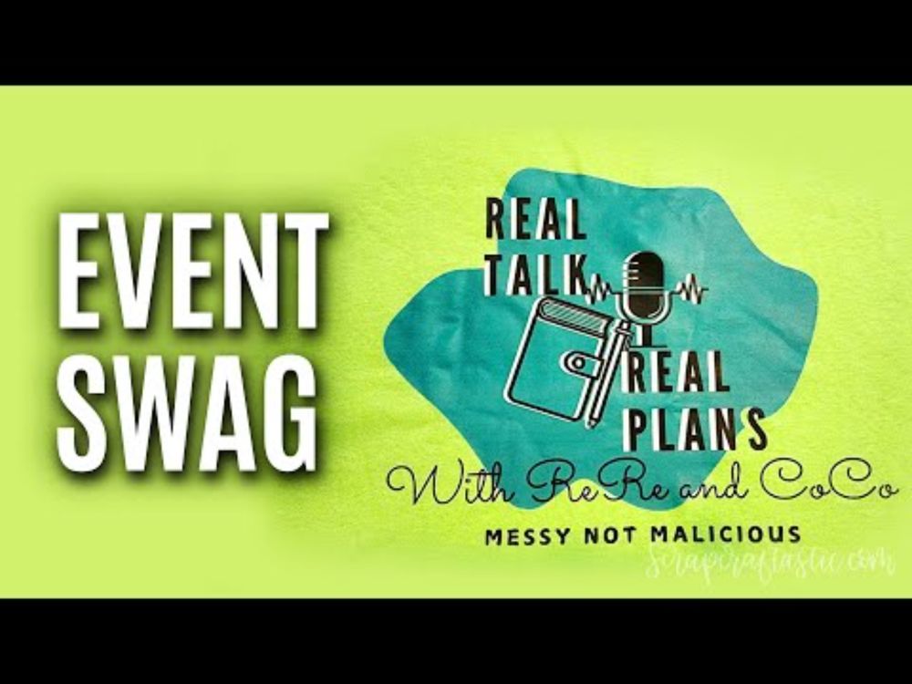 The Realists Take Atlanta 2025 Planner Meetup SWAG SHOW AND TELL