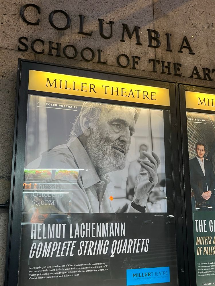 Billboard for Lachenmann.