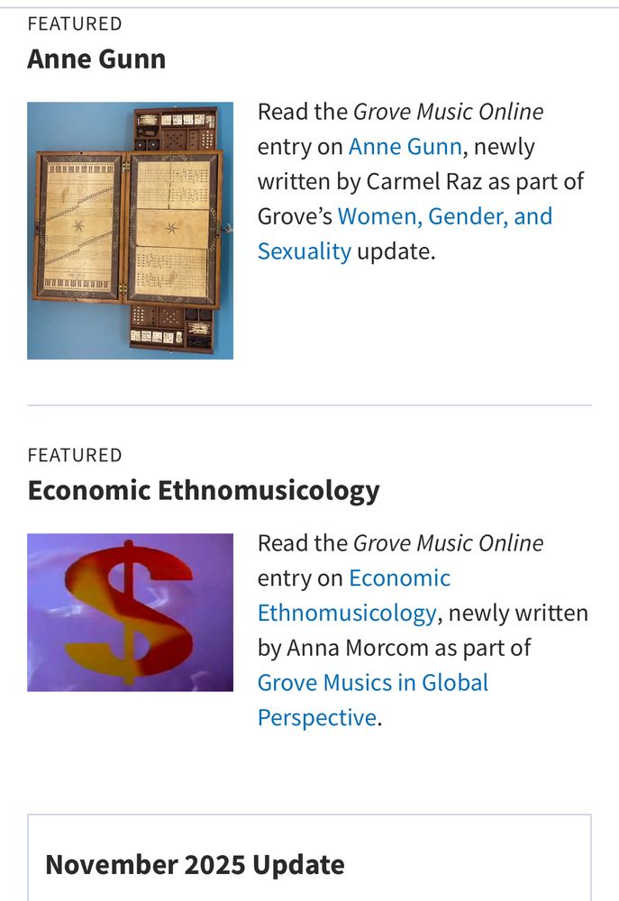 Anne Gunn and Economic Ethnomusicology.