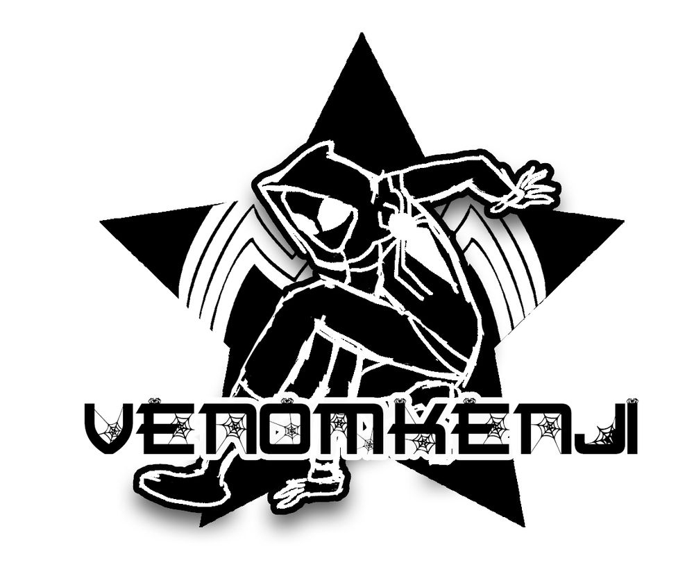 My first draft of my design! Basically just the black Spider-Man suit with a hood