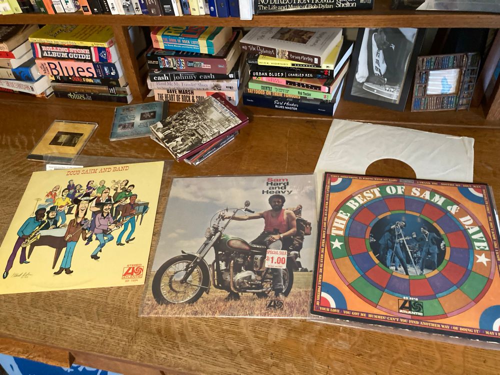 Albums from Doug Sahm, Sam Samudio, Sam & Dave.