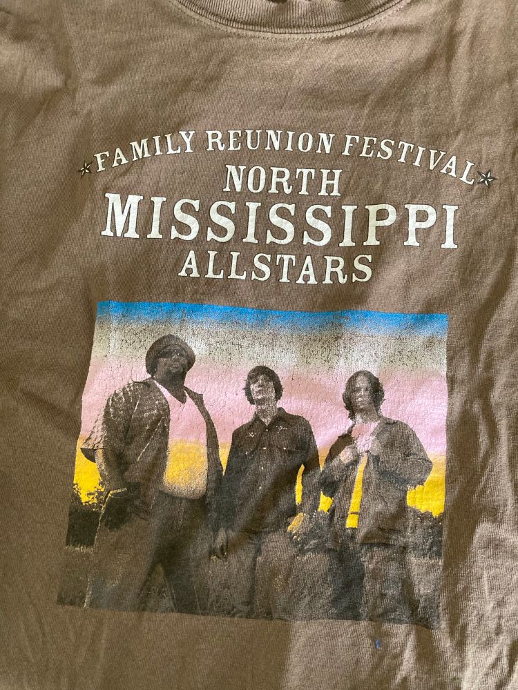 Jim Dickinson’s son Luther & Cody and their band “North Mississippi Allstars” t-shirt from 2007 or 2008