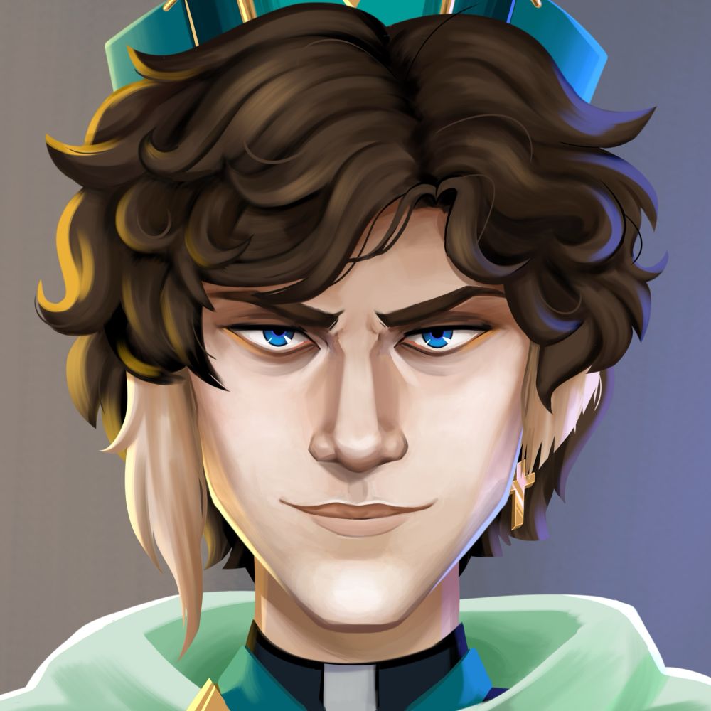 Yerik painted in the style of arcane concept art!