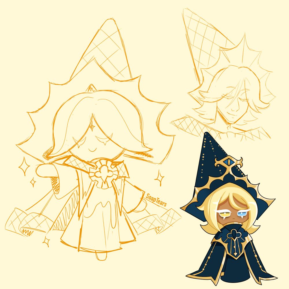 Pure Vanilla and Truthless Recluse doodles