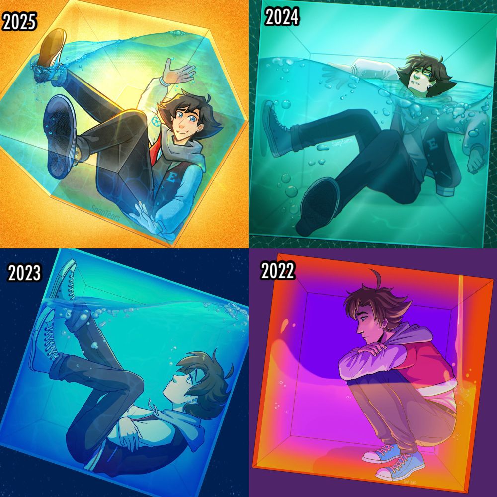 2025-2022 variants of Elliot in a box.