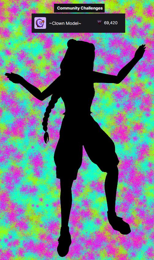Clown Model Teaser and Community Challenge Goal