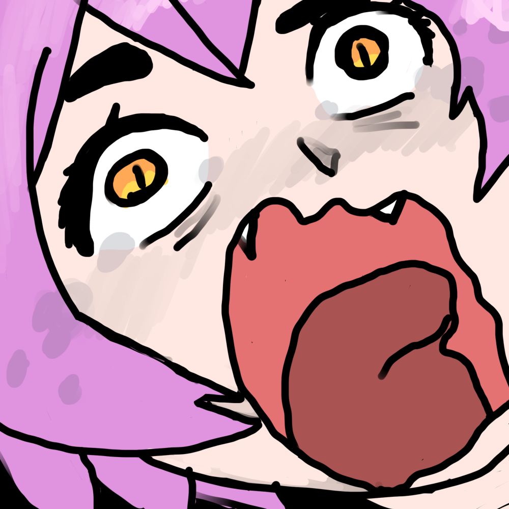 Xerphie screaming like aqua from hit anime series konosuba