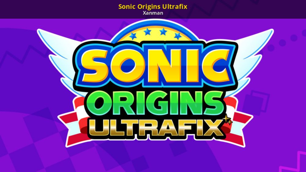 Sonic Origins Ultrafix [Sonic Origins] [Mods]