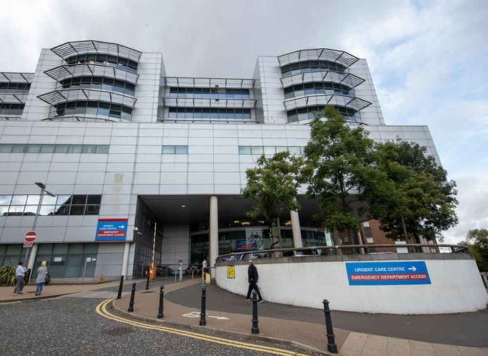 A former soldier accused of exposing himself to three nurses in a Belfast hospital failed today in a bid to be released from custody.
