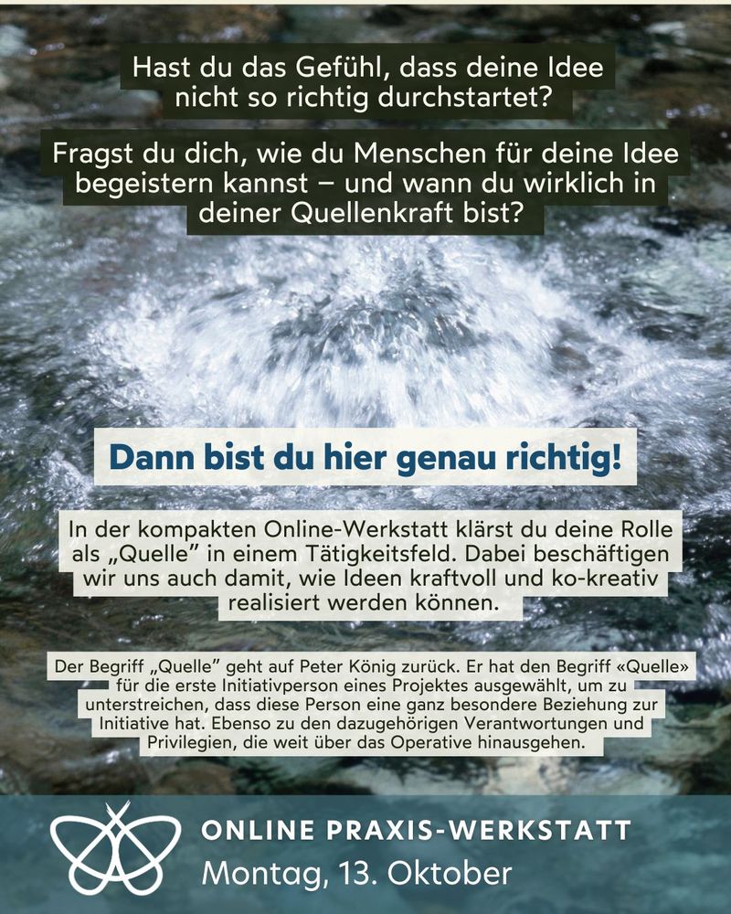 Im Hintergrund ist eine Quelle zu sehen.