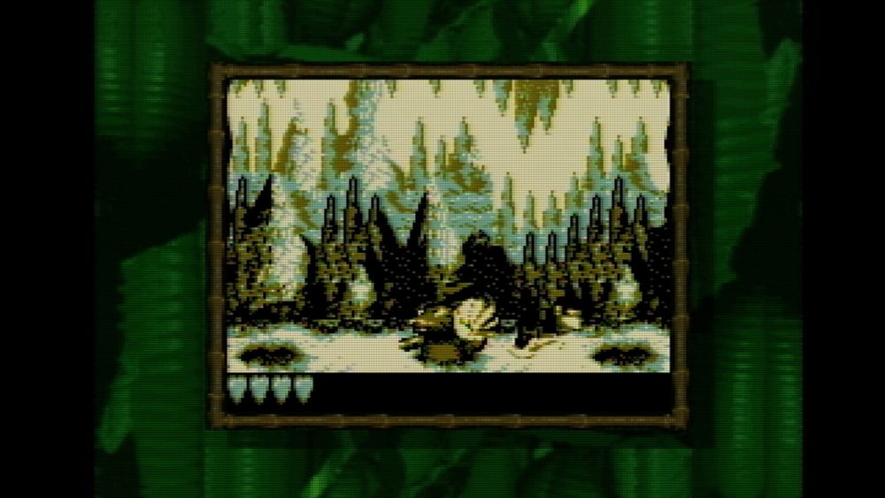 Diddy Kong fighting a mole creature with a hard hat in a cave