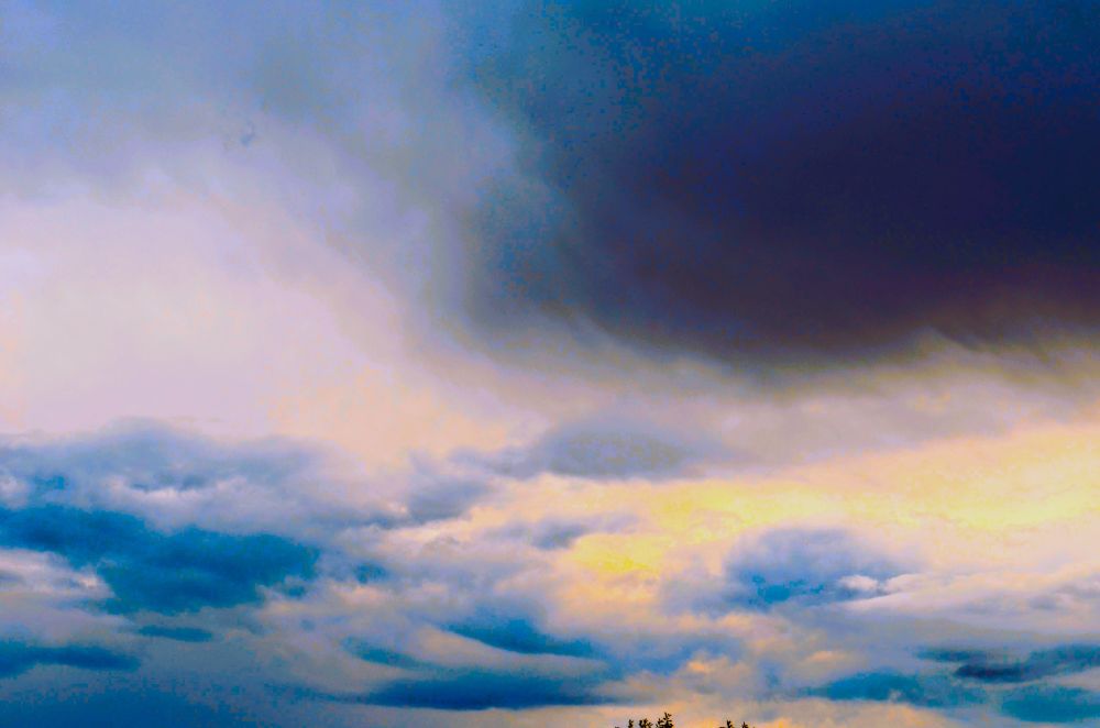 colorful clouds
