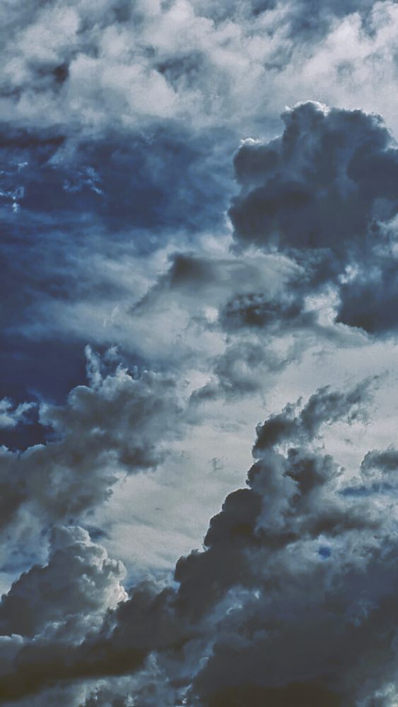dark stormy clouds