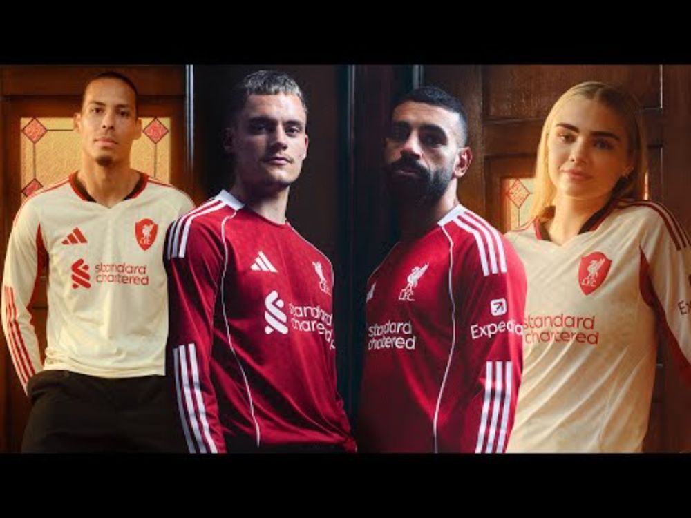 Liverpool FC’s 25/26 Adidas Home & Away Kits!
