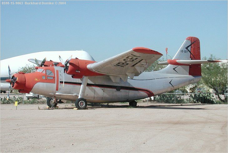 Northrop YC-125A Raider -  s/n XB-GEY (48-0636)  -  Pima Air & Space Museum  -  18 November  2004
