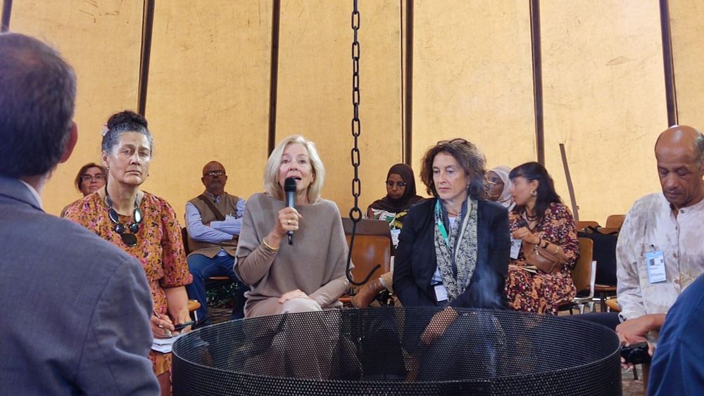 HLPE-FSN members at the 2024 Meeting of the Global-Hub on Indigenous Peoples’ food systems, in Rome, October 2024.