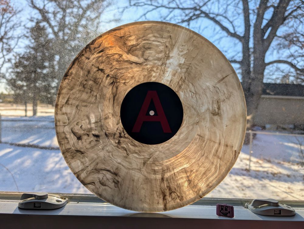 Current picture of the "Stop Making Sense" tribute album on smoke vinyl