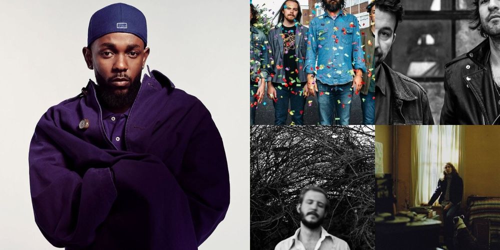 Kendrick Lamar White Denim Bon Iver Japandroids The War on Drugs
