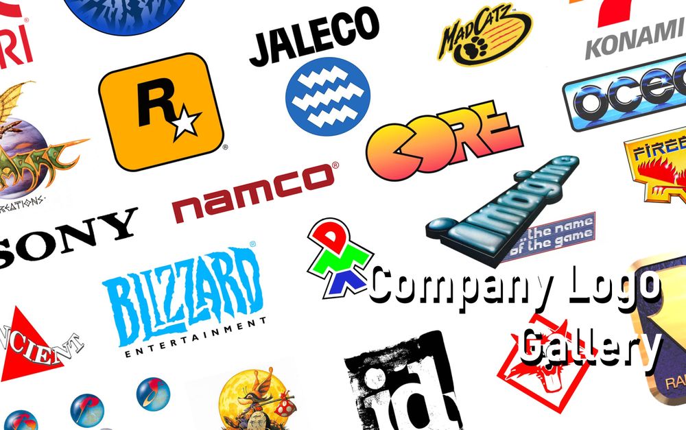 Several company logos on a white background
