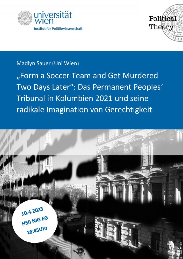 Das Bild zeigt ein Veranstaltungsplakat mit den Hard Facts wie im Posting genannt