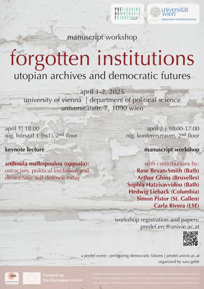 The picture shows the poster for the workshop, including hard facts and program