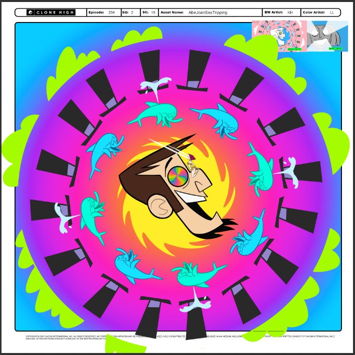 Work from Clone High 2022