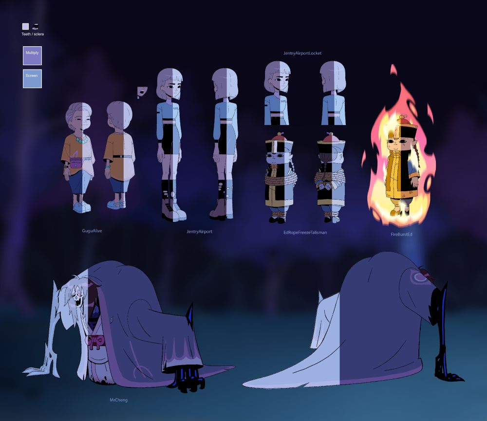 Character Lineup from Jentry 