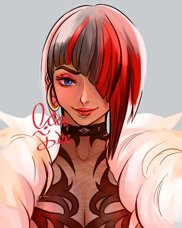 Fan artwork of Anna Williams