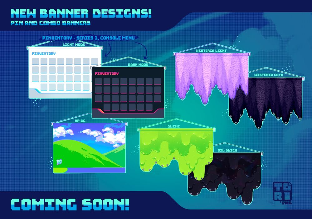 Preview of new banner designs that are coming soon :)