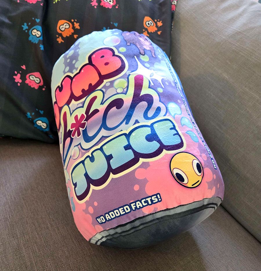 dumb b*tch juice pillow