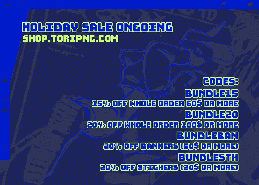 codes:
bundle15
15% off whole order 60$ or more
bundle20
20% off whole order 100$ or more
bundleban
20% off banners (50$ or more)
bundlestk
20% off stickers (20$ or more)