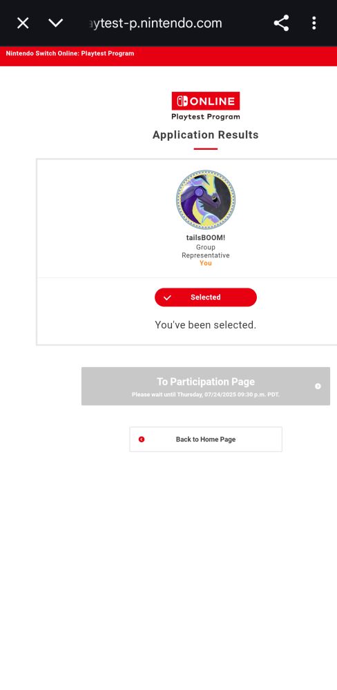 Playtest Program Application Results 