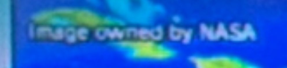 in the bottom right of the tv it says "image owned by nasa"