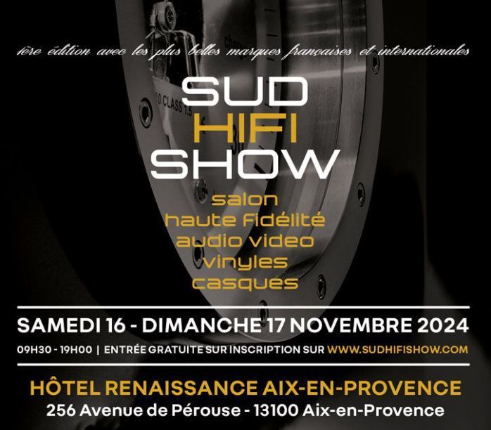 Sud Hifi Show : l'audio haut de gamme fait salon à Aix-en-Provence les 16 et 17 novembre