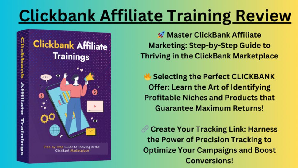 Clickbank Affiliate Training Review - Essential Training for Affiliates