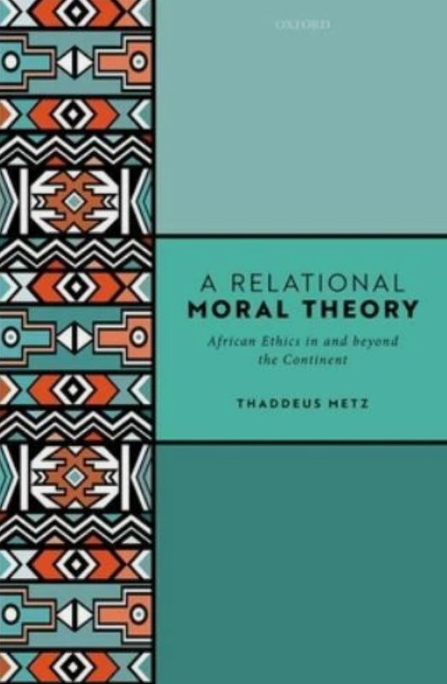 Green book cover with patterns