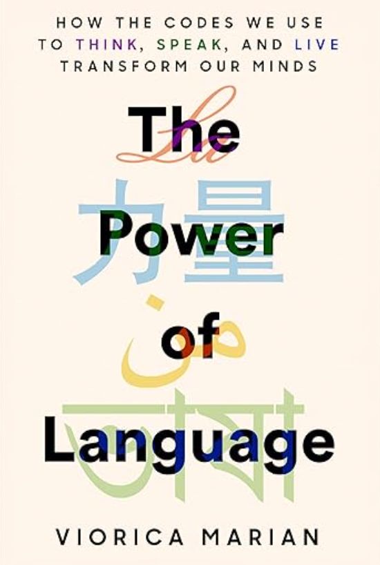 Book cover with letters and symbols