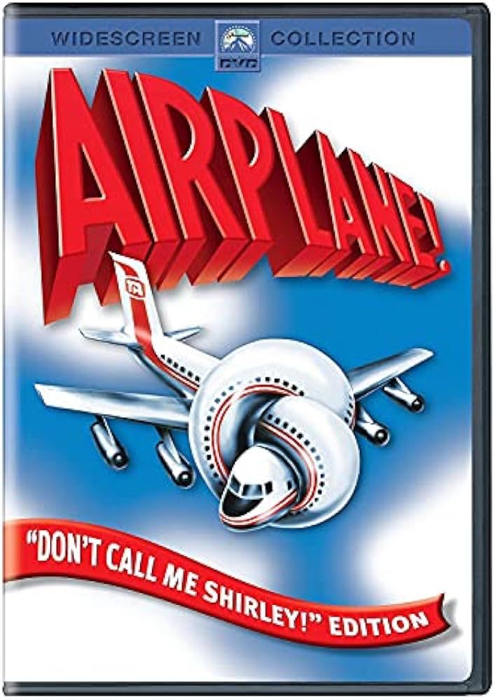 DVD box for the film Airplane! 